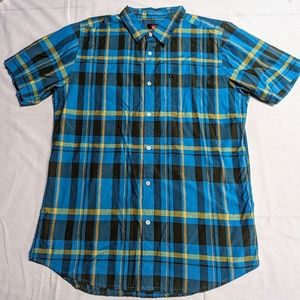Men's Quicksilver Button Up Shirt XL